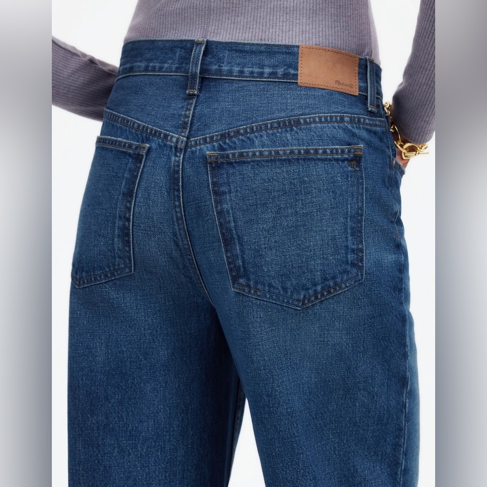Madewell petite low slung baggy jeans in moffat wash 29P - Picture 3 of 8